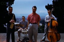 Paul Desmond, Joe Dodge, Dave Brubeck and Norman Bates 